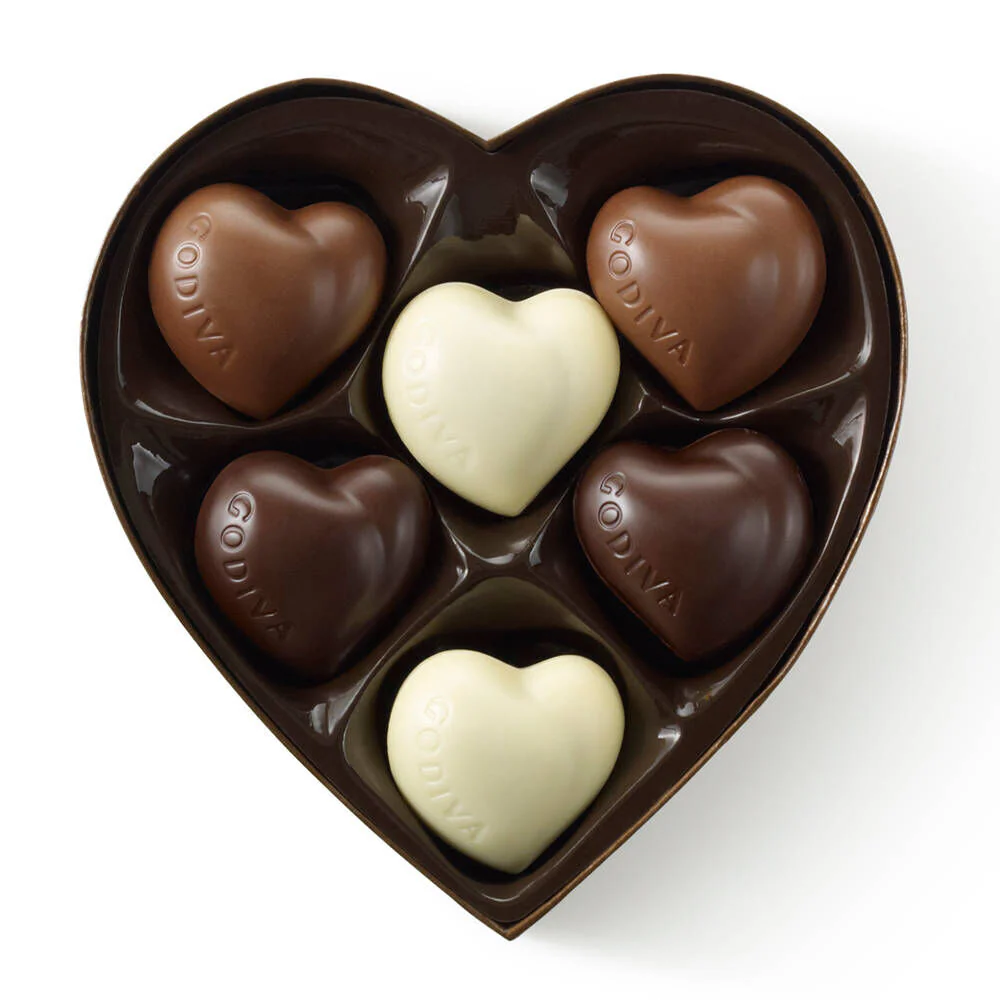 6 pc. Heart Gift Box - Small - Image 3