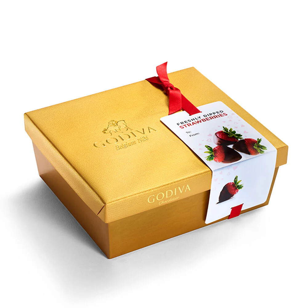 Milk Chocolate Covered Strawberries, Half Dozen  - Image 8
