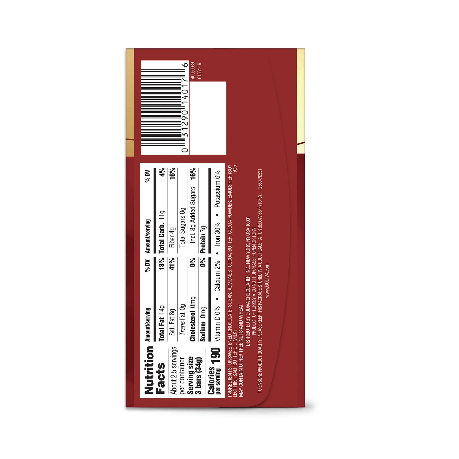 Signature Roasted Almond Dark Chocolate Mini Bars, Set of 12 - Image 3